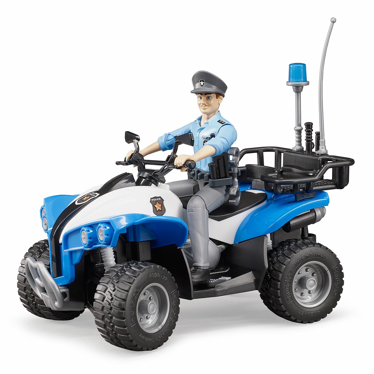 Полицейский квадроцикл с фигуркой