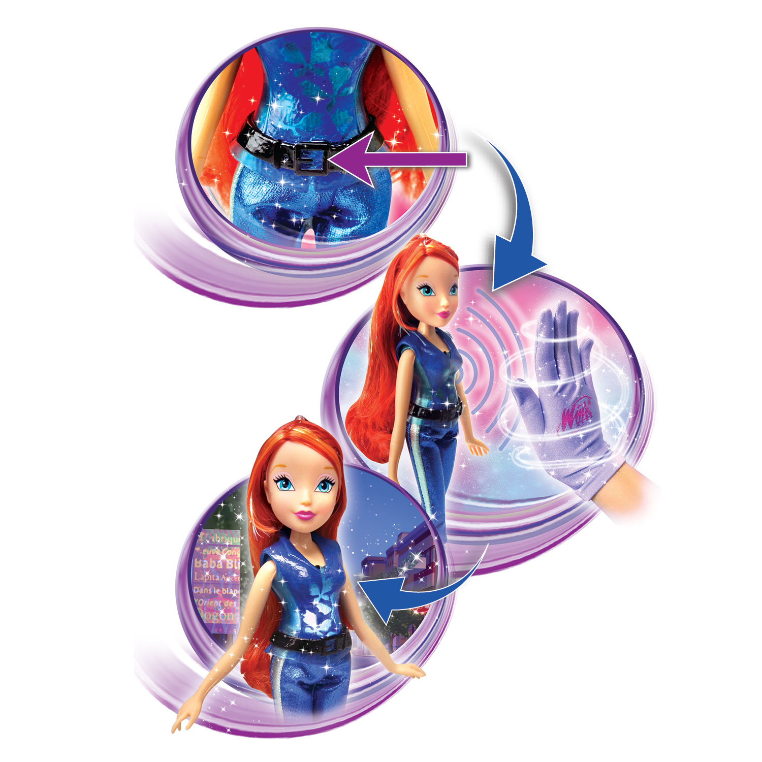Кукла Winx Club WOW Шпионка Блум