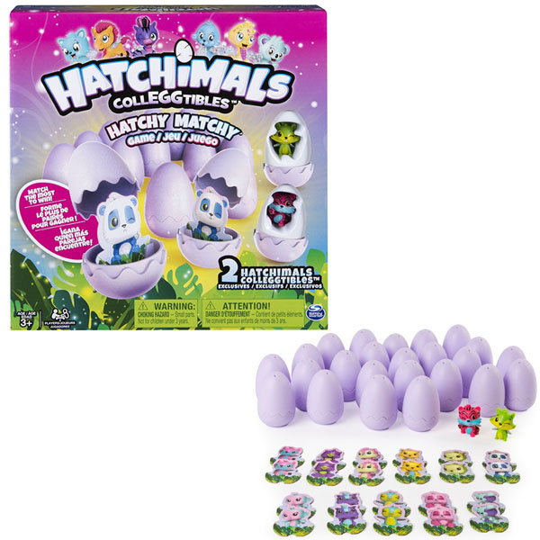Hatchimals Настольная игра memory+2 фигурки