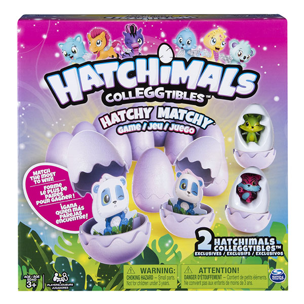 Hatchimals Настольная игра memory+2 фигурки