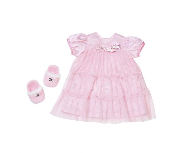 Игрушка Baby Annabell Одежда Спокойной ночи (платье и тапочки)