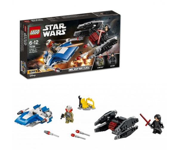 Конструктор LEGO Звездные войны Истребитель типа A против бесшумного истребителя СИД