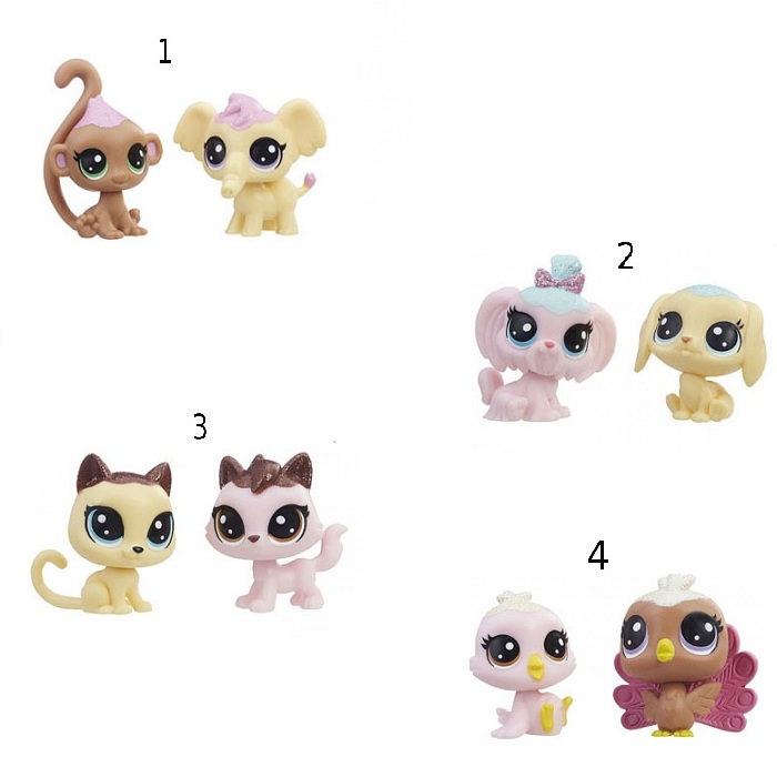 Игрушка LPS Набор 2 зефирных пета