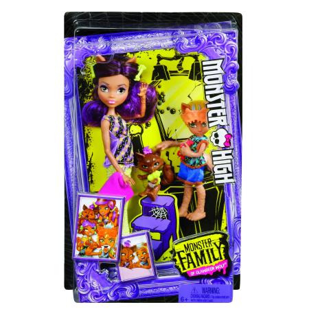Набор кукол Monster High Семья монстриков