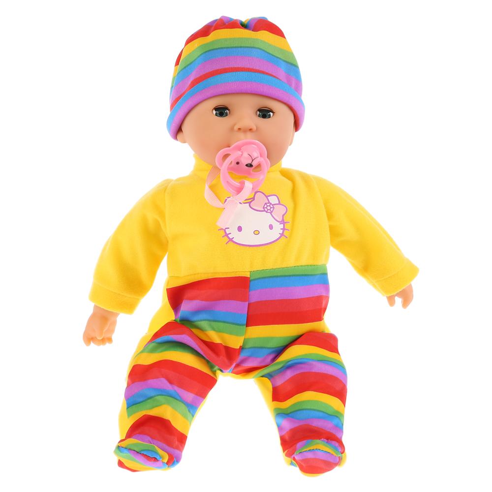Пупс Карапуз Hello Kitty 35см плачет, если вытащ. соску 234536