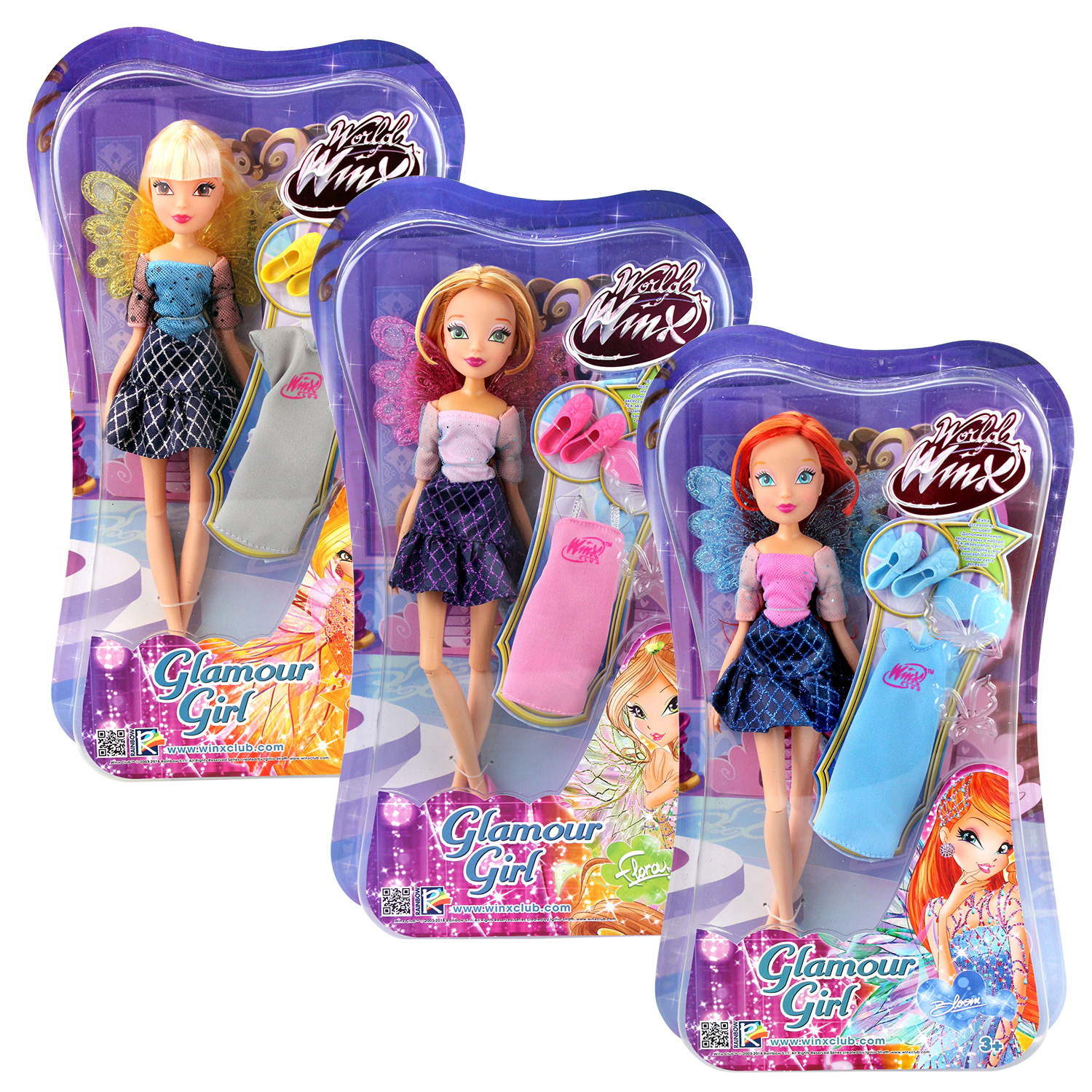 Кукла Winx Club Два наряда Флора