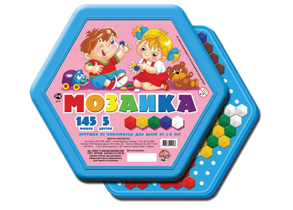 Мозаика шестигранная 145 эл.