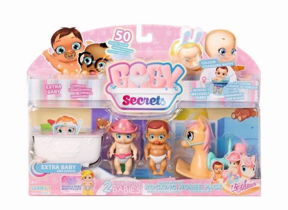 Игрушка BABY Secrets Набор с лошадкой-качалкой