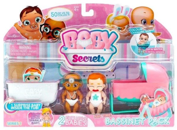 Игрушка BABY Secrets Набор с колыбелью