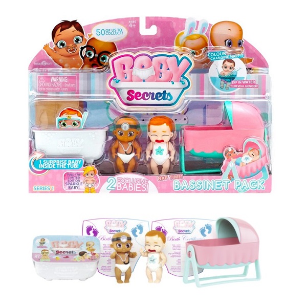 Игрушка BABY Secrets Набор с колыбелью