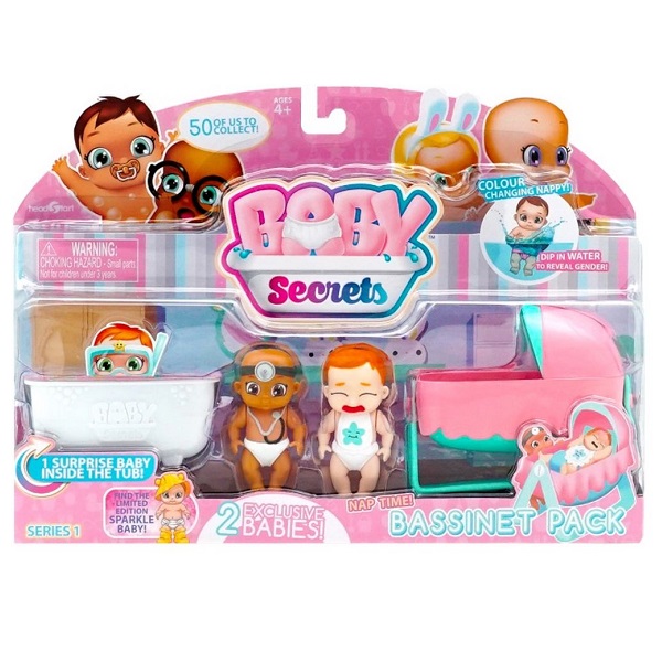 Игрушка BABY Secrets Набор с колыбелью
