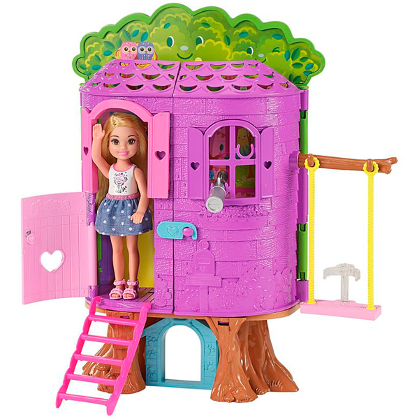 Игровой набор Barbie Домик на дереве Челси