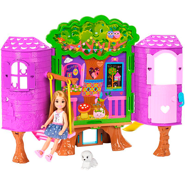 Игровой набор Barbie Домик на дереве Челси