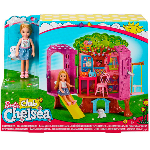 Игровой набор Barbie Домик на дереве Челси