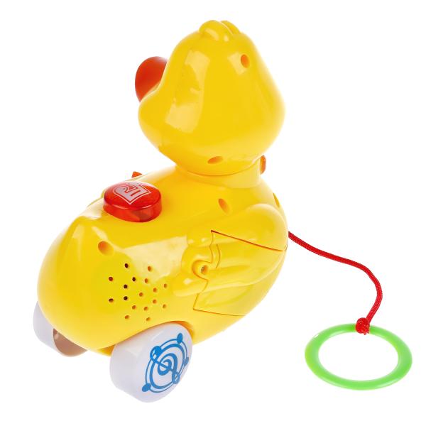 Каталка-Уточка Умка на бат. с потешками свет, звук (трещетка)212185