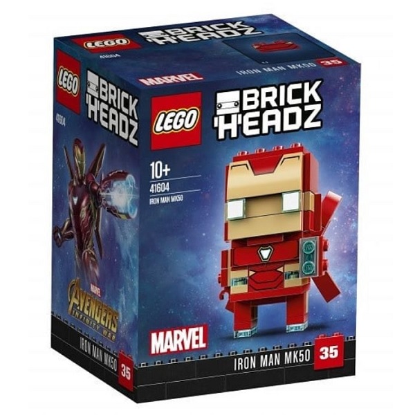 Конструктор LEGO Brickheadz Железный человек