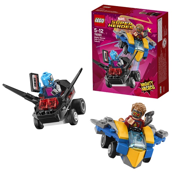 Конструктор LEGO Супер Герои Mighty Micros: Звездный Лорд против Небулы