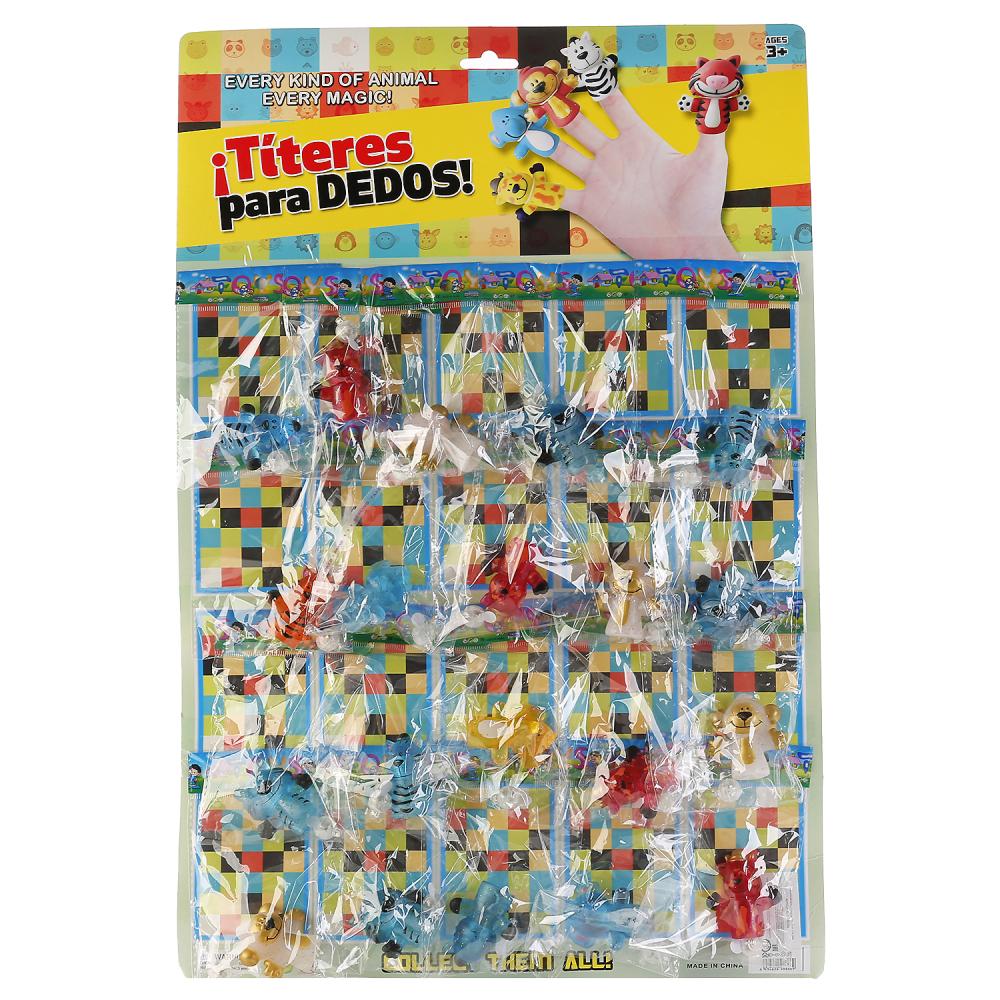 Фигурка на палец свет. 255493/20шт