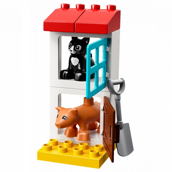 Конструктор LEGO Дупло Ферма:домашние животные