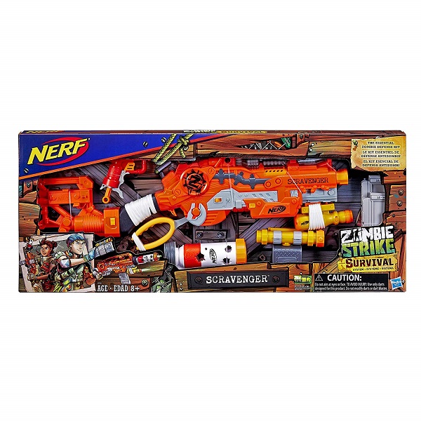Игрушка Nerf бластер Зомби Выживший