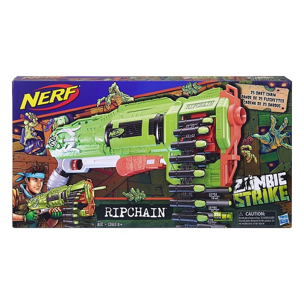 Игрушка Nerf бластер Зомби Цепевик