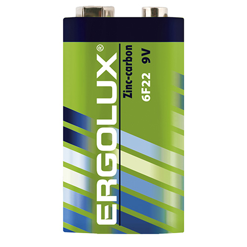 Батарейка Ergolux 6F22 SR1/12/480