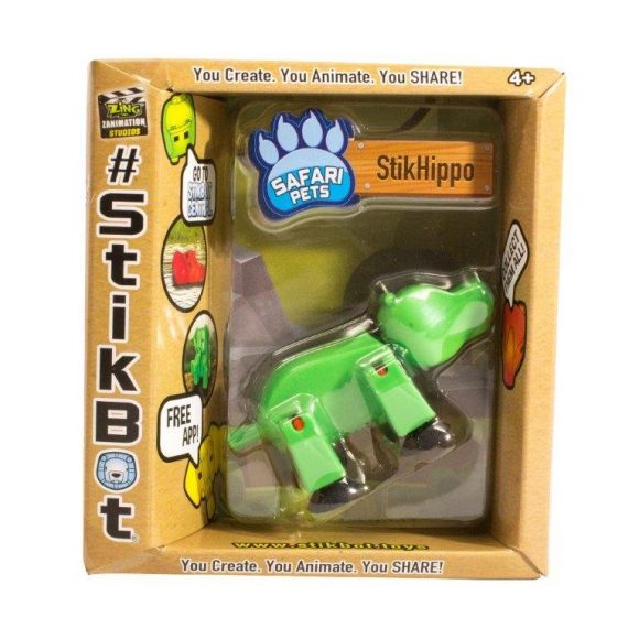 Игрушка Stikbot Сафари фигурка питомца, в ассортименте