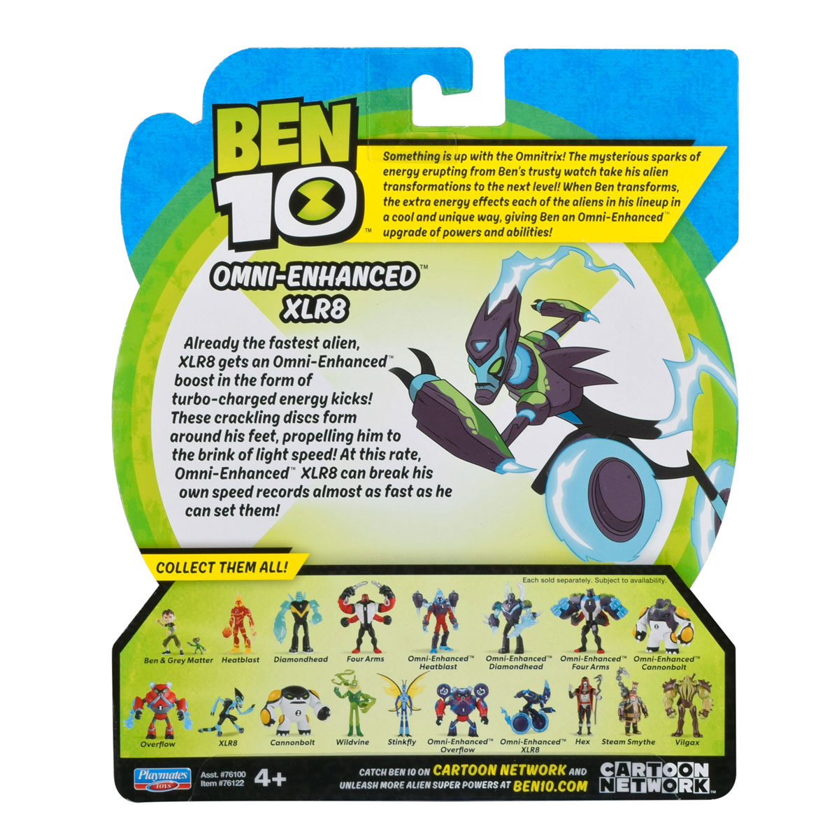 Игрушка Ben 10 Фигурка 12.5 см, Молния (омни-усиленный)