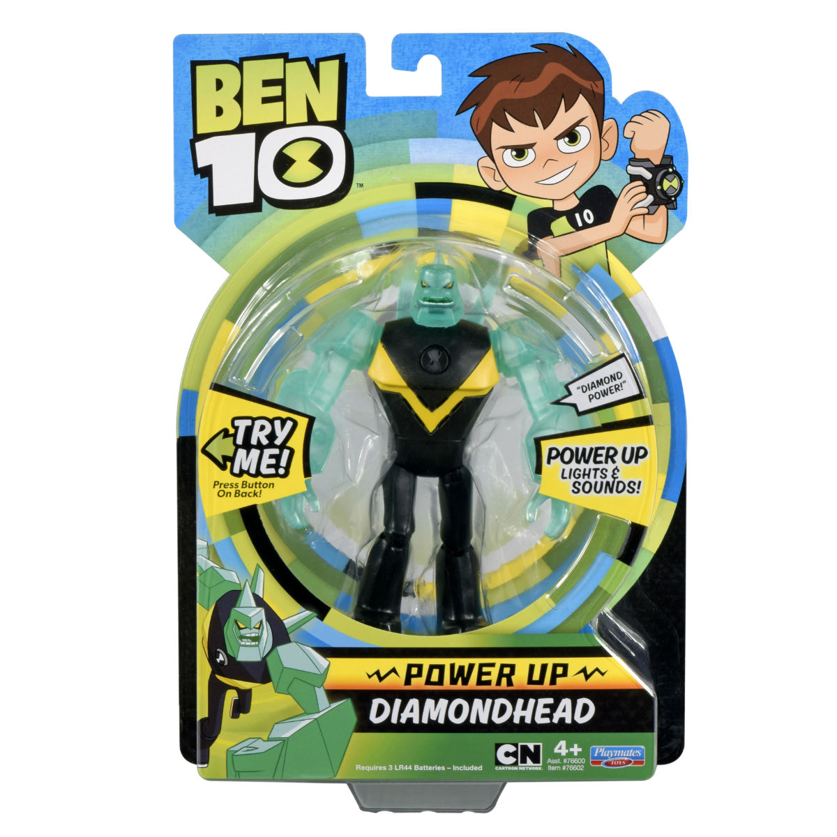 Игрушка Ben 10 Фигурка 16см (свет, звук) Алмаз