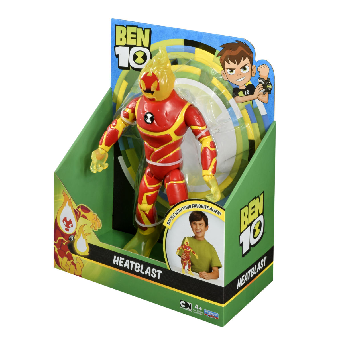 Игрушка Ben 10 Фигурка 28см Человек-огонь
