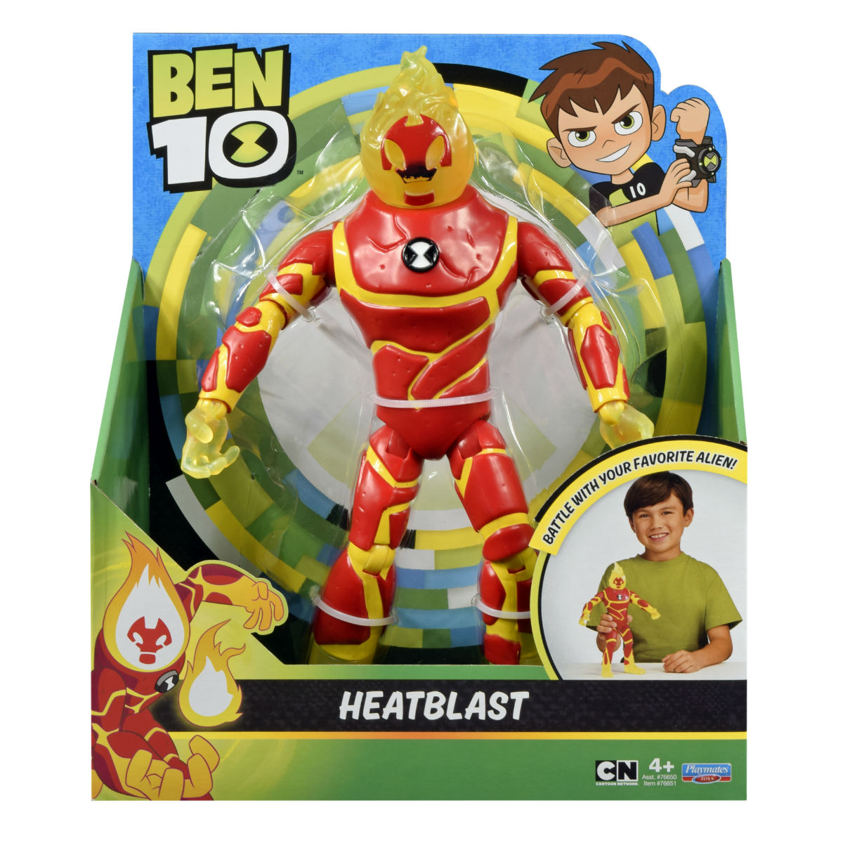 Игрушка Ben 10 Фигурка 28см Человек-огонь