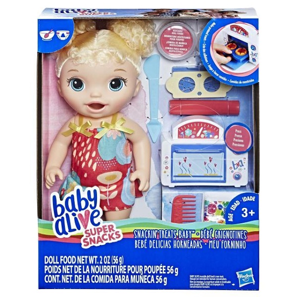 Кукла Baby Alive Малышка и еда