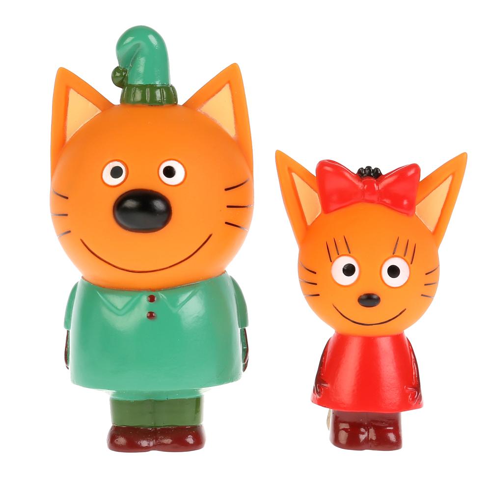 Игрушка для ванны Капитошка Три Кота (Карамелька и Коржик) в сетке 265063