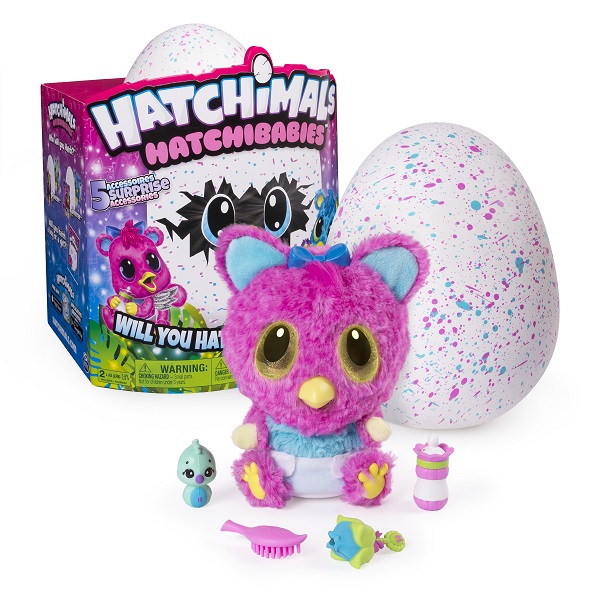 Игрушка Hatchimals Hatchy-малыш - интерактивный питомец, вылупляющийся из яйца