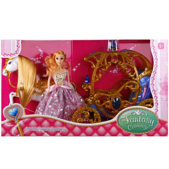 Карета Принцессы с куколкой