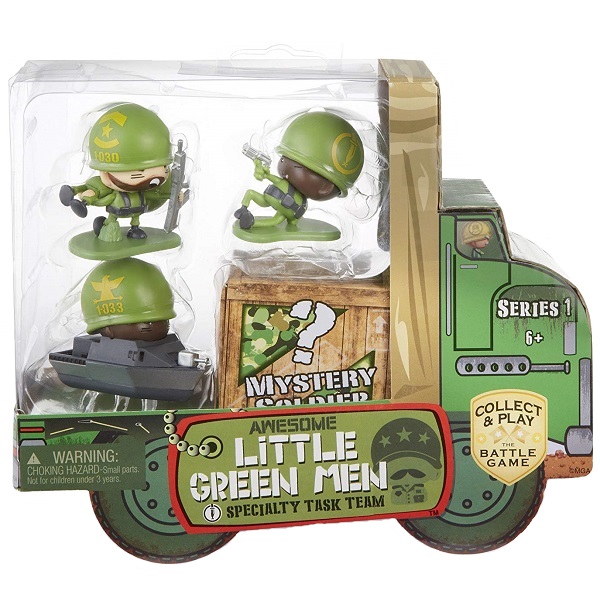 Игрушка Awesome Little Green Men 4 фигурка, кор.