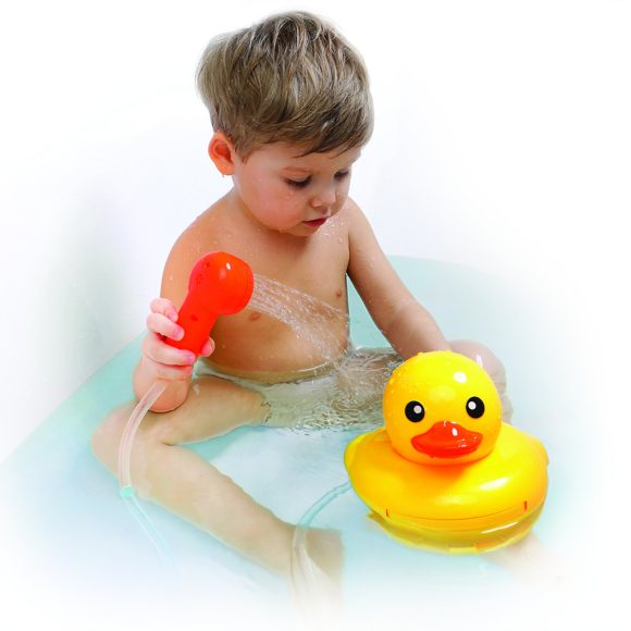 Развивающая игрушка-душ для купания Утенок