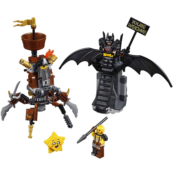 Конструктор LEGO Movie 2: Боевой Бэтмен и Железная борода