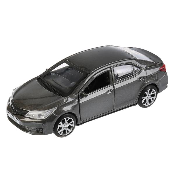 Машина метал. Технопарк Toyota Corolla серый 12см, открыв. двери, инерц 268481