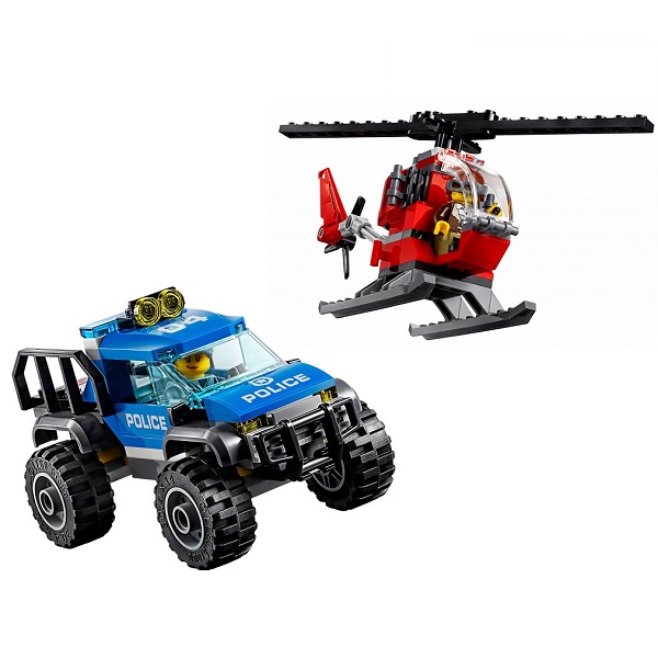 Конструктор LEGO Город Полицейский участок в горах