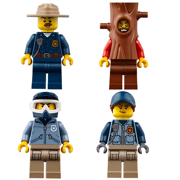 Конструктор LEGO Город Полицейский участок в горах