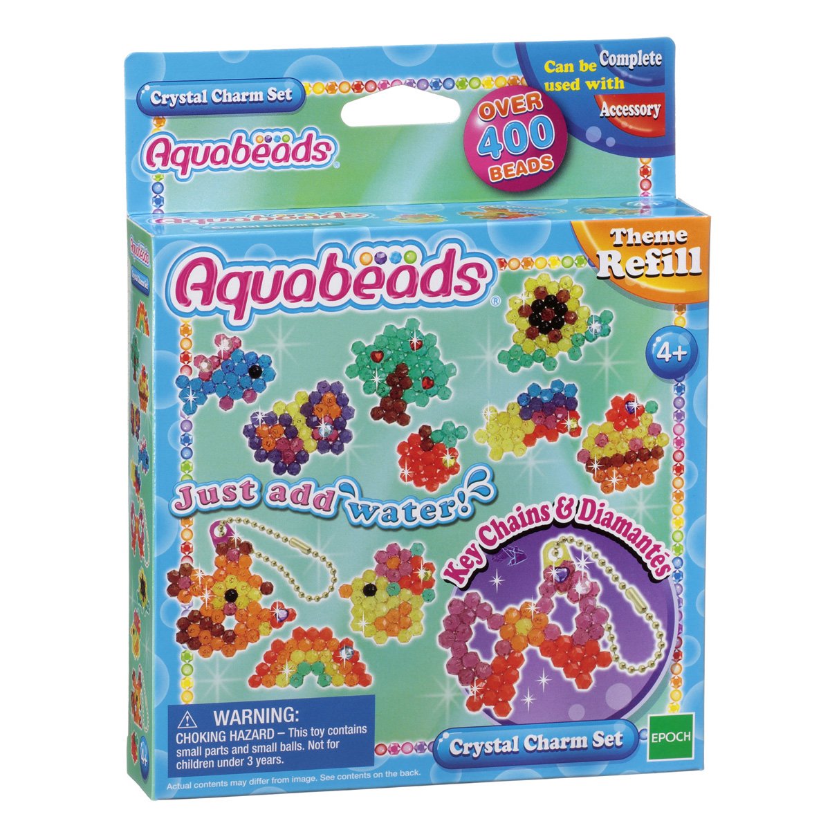 Аквамозаика Aquabeads Потрясающие брелочки
