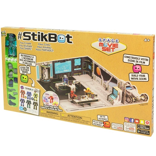 Игрушка Stikbot Набор Космическая станция