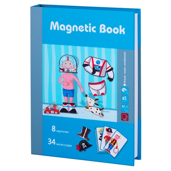 Развивающая игра Magnetic Book Интересные профессии