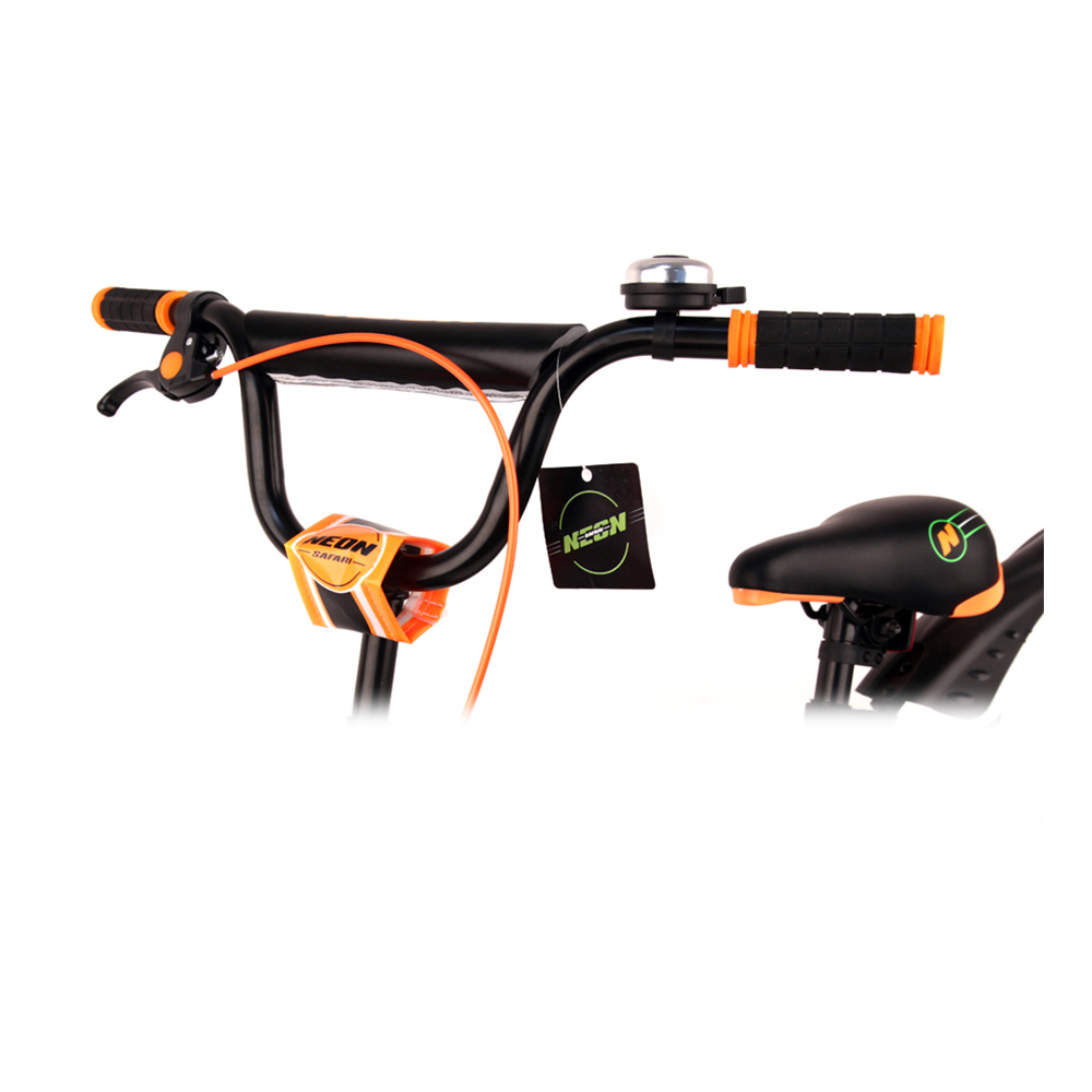 Велосипед 18" Safari proff Neon 2-х колесный оранжевый 1045135