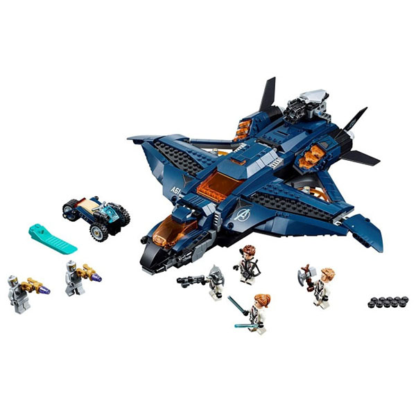 Конструктор LEGO Супер Герои Модернизированный квинджет Мстителей
