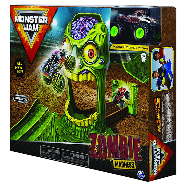 Monster Jam игровой набор машинок Зона Зомби