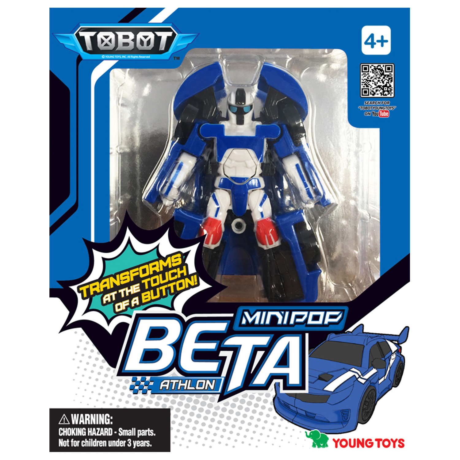 Трансформер мини Tobot Атлон Бета (S1)