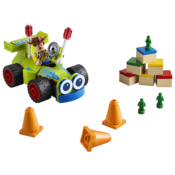Конструктор LEGO Джуниорс История игрушек-4: Вуди на машине