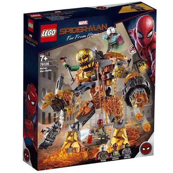 Конструктор LEGO Супер Герои Бой с Расплавленным Человеком